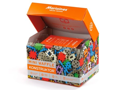Klocki konstrukcyjne Mini Wafle Konstruktor 500 Klocki konstrukcyjne Mini Wafle Konstruktor 500