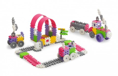 Klocki waffle mini 140 sztuk dziewczynka Klocki waffle mini 140 sztuk dziewczynka