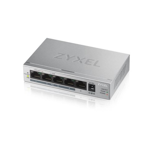 Przełącznik GS1005-HP 5 Port Gigabit PoE+ unmanaged desktop 60W Przełącznik GS1005-HP 5 Port Gigabit PoE+ unmanaged desktop 60W