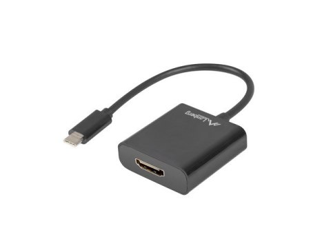Adapter USB CM - HDMI F 15cm czarny Adapter USB CM - HDMI F 15cm czarny