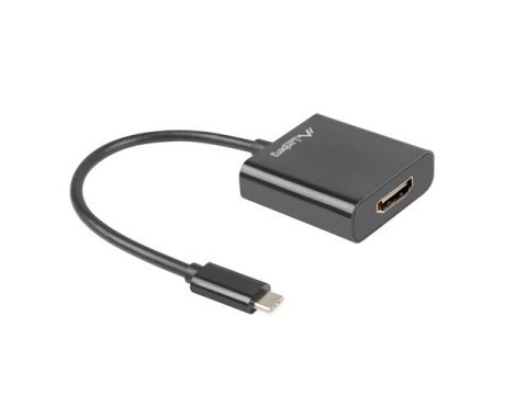 Adapter USB CM - HDMI F 15cm czarny Adapter USB CM - HDMI F 15cm czarny