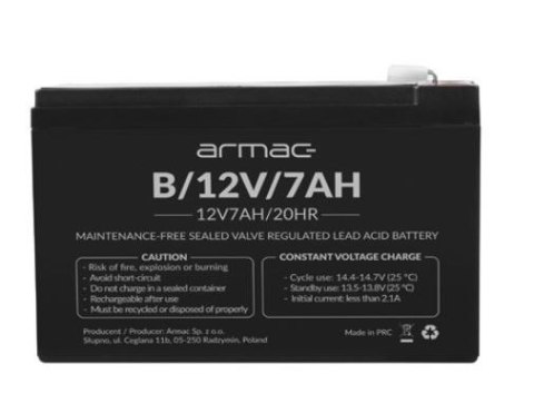Akumulator 12v agm 12v 7ah uniwersalny B/12V/7AH Akumulator 12v agm 12v 7ah uniwersalny B/12V/7AH