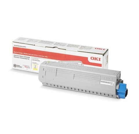 Toner C824/834/844 5k 47095701 żółty Toner C824/834/844 5k 47095701 żółty