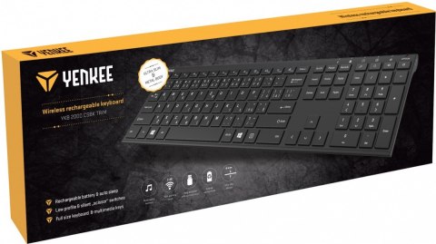 Klawiatura bezprzewodowa Slim YKB 2000 CSBK akumulator Klawiatura bezprzewodowa Slim YKB 2000 CSBK akumulator