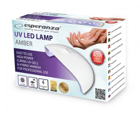 LAMPA UV LED LAKIER HYBRYDOWY 40W EMERALD LAMPA UV LED LAKIER HYBRYDOWY 40W EMERALD