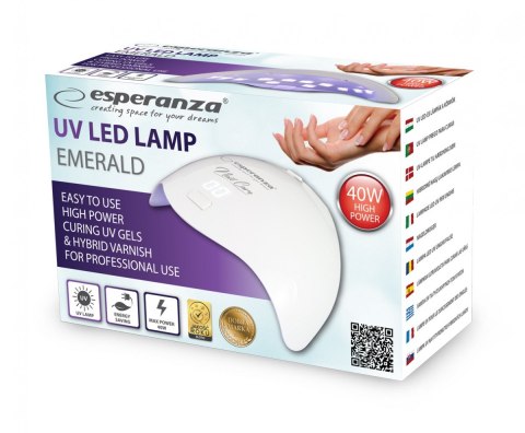 Lampa UV LED lakier hybrydowy 40W Amber Lampa UV LED lakier hybrydowy 40W Amber