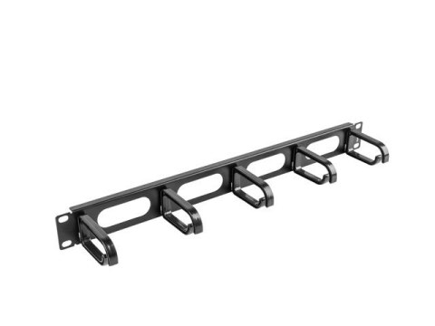 Organizer kabli do szaf 19 cali 1U Typ B czarny AK-1205-B Organizer kabli do szaf 19 cali 1U Typ B czarny AK-1205-B