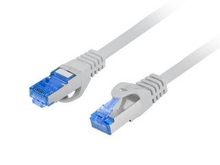 Patchcord kat.6a S/FTP CCA 0.5m szary