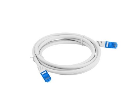 Patchcord kat.6a S/FTP CCA 1m szary Patchcord kat.6a S/FTP CCA 1m szary