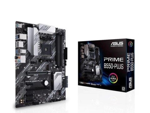 Płyta główna PRIME B550-PLUS AM4 4DD R4 HDMI/DP M.2 ATX Płyta główna PRIME B550-PLUS AM4 4DD R4 HDMI/DP M.2 ATX