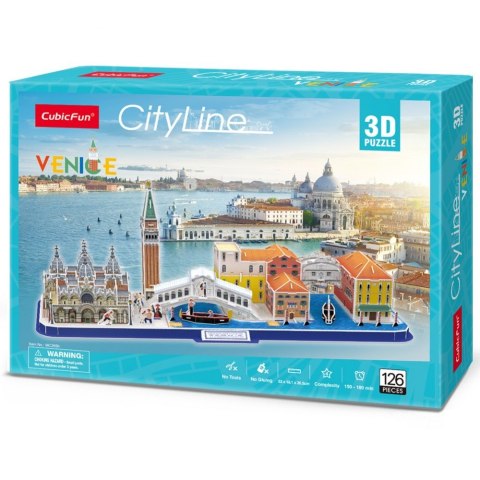 Puzzle 3D City Line Wenecja Puzzle 3D City Line Wenecja