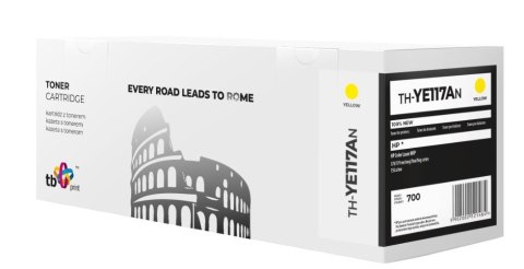 Toner do HP 117A W2072A żółty TH-YE117AN 100% nowy Toner do HP 117A W2072A żółty TH-YE117AN 100% nowy