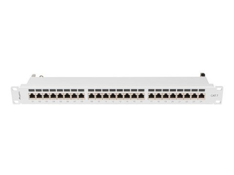 Patchpanel 24 port 1U KAT7 EK. PPS7-1024-S Szary Patchpanel 24 port 1U KAT7 EK. PPS7-1024-S Szary