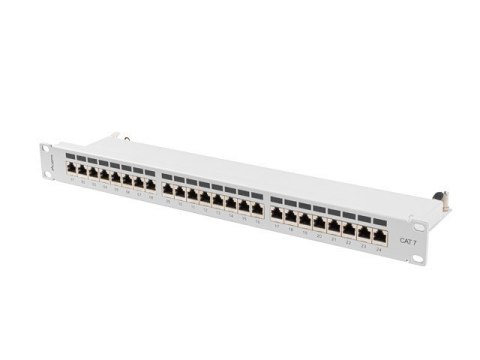 Patchpanel 24 port 1U KAT7 EK. PPS7-1024-S Szary Patchpanel 24 port 1U KAT7 EK. PPS7-1024-S Szary