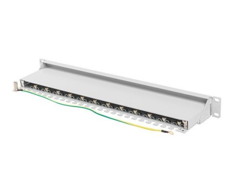 Patchpanel 24 port 1U KAT7 EK. PPS7-1024-S Szary Patchpanel 24 port 1U KAT7 EK. PPS7-1024-S Szary