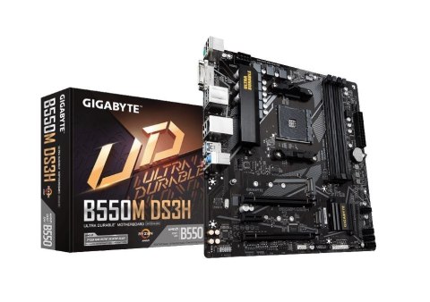 Płyta główna B550M DS3H AM4 4DDR4 HDMI/DVI M.2 USB3.2 mATX Płyta główna B550M DS3H AM4 4DDR4 HDMI/DVI M.2 USB3.2 mATX