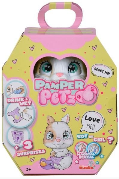 Figurka Pamper Petz Królik z pieluszkowego gangu Figurka Pamper Petz Królik z pieluszkowego gangu