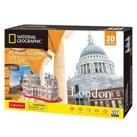 Puzzle 3D Katedra św. Pawła National Geographic Puzzle 3D Katedra św. Pawła National Geographic