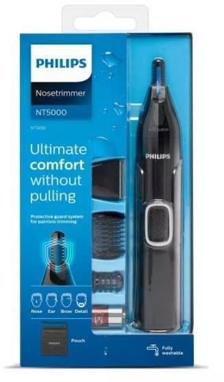 Trymer do nosa, uszu i brwi NT5650/16 Trymer do nosa, uszu i brwi NT5650/16