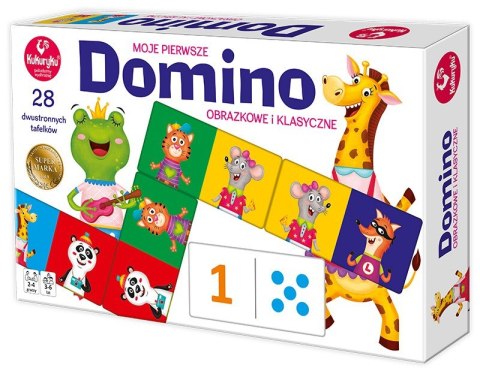 Gra Domino obrazkowe i klasyczne Kukuryku Gra Domino obrazkowe i klasyczne Kukuryku