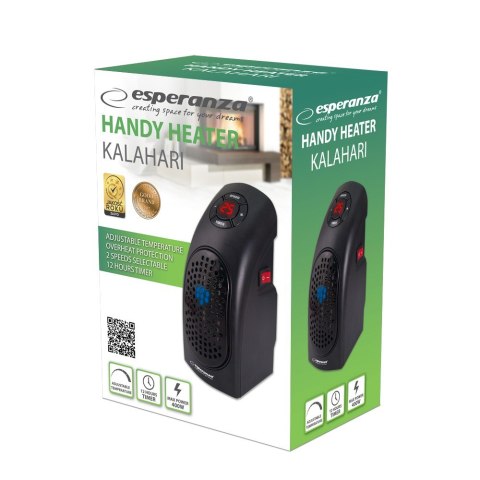 Termowentylator mini 400W Kalahari Termowentylator mini 400W Kalahari