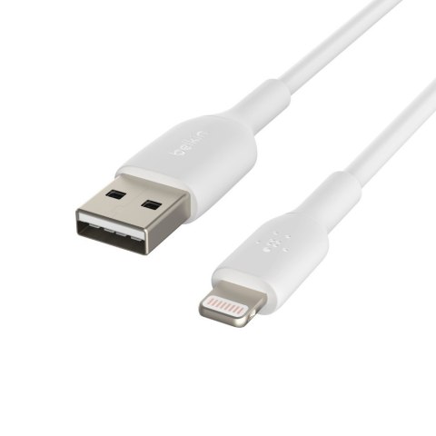 Kabel PVC USB-A to Lig htning 1m White Kabel PVC USB-A to Lig htning 1m White