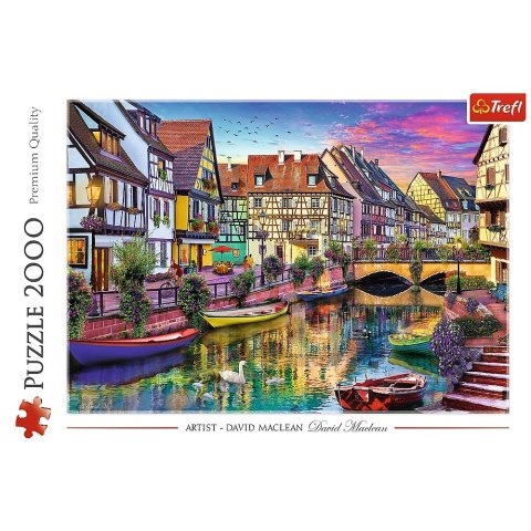 Puzzle 2000 elementów Colmar Francja Puzzle 2000 elementów Colmar Francja