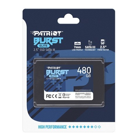 SSD 480GB Burst Elite 450/320MB/s SATA III 2.5 SSD 480GB Burst Elite 450/320MB/s SATA III 2.5
