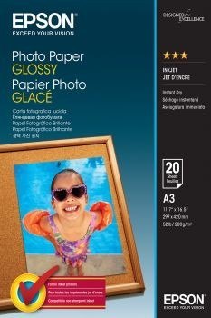 Papier Photo Glossy A3 20 arkuszy 200g/mkw Papier Photo Glossy A3 20 arkuszy 200g/mkw