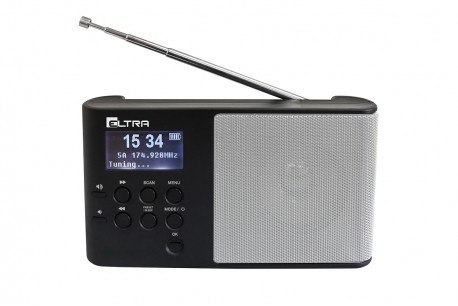 Radio ULA DAB+ kolor srebrny Radio ULA DAB+ kolor srebrny