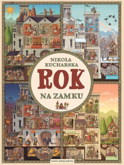 Książeczka Rok na zamku Książeczka Rok na zamku