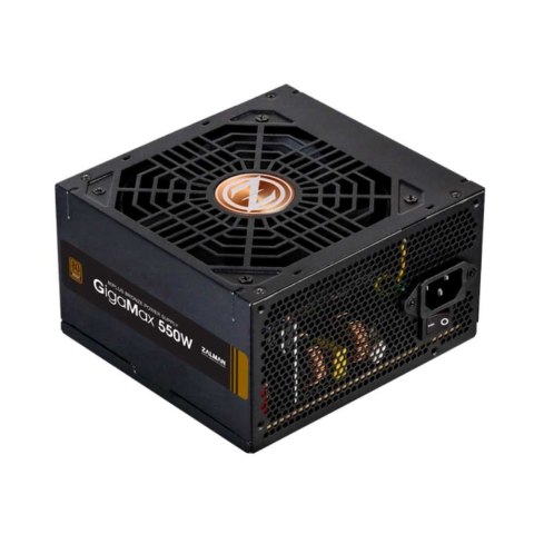Zasilacz GigaMax 550W 80+ BRONZE EU ZM550-GVII Zasilacz GigaMax 550W 80+ BRONZE EU ZM550-GVII