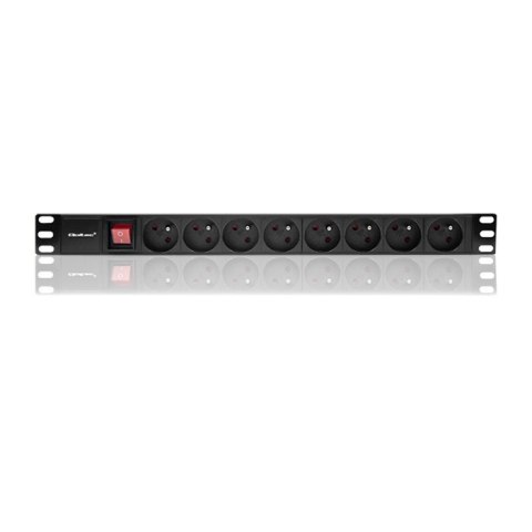 Listwa zasilająca do szafy RACK 1U | 16A | PDU | 8xFRENCH | 2m Listwa zasilająca do szafy RACK 1U | 16A | PDU | 8xFRENCH | 2m