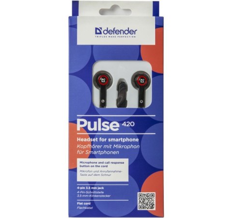 Słuchawki przewodowe douszne PULSE 420 Słuchawki przewodowe douszne PULSE 420