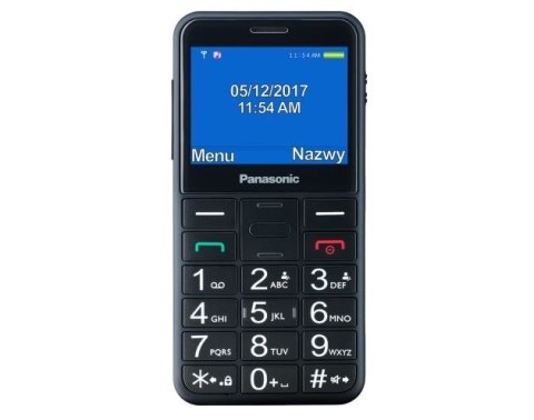 Telefon dla seniora KX-TU155 czarny Telefon dla seniora KX-TU155 czarny