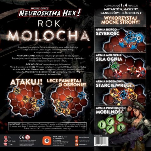 Gra Neuroshima Hex 3.0 Rok Molocha Gra Neuroshima Hex 3.0 Rok Molocha