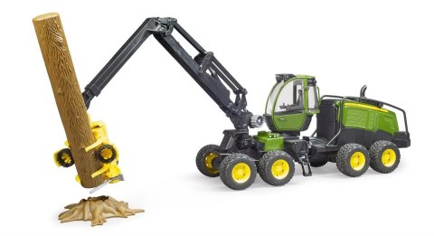Harwester John Deere 1270G z konarem drzewa Harwester John Deere 1270G z konarem drzewa