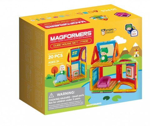 Klocki magnetyczne Cube House - Żaba Klocki magnetyczne Cube House - Żaba