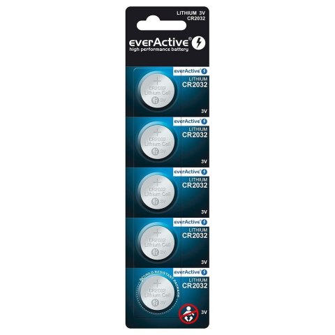Baterie litowe CR2032 3V Blister 5 szt Baterie litowe CR2032 3V Blister 5 szt