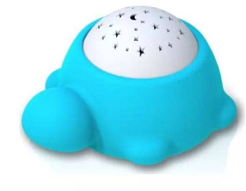 Lampka nocna, projektor z pozytywką Świetlaczek Żółwik Lampka nocna, projektor z pozytywką Świetlaczek Żółwik