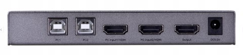 Unitek V307A przełącznik KVM 4K HDMI 2.0 2w1