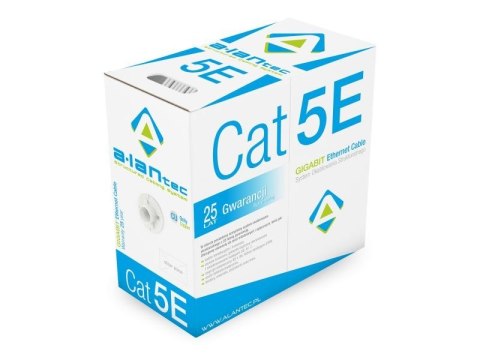 Kabel F/UTP kat.5E PVC Eca 305m - 25 lat gwarancji Kabel F/UTP kat.5E PVC Eca 305m - 25 lat gwarancji