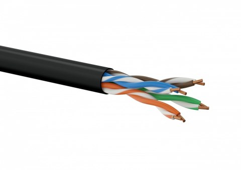 Kabel U/UTP kat.5E PE Zewnętrzny Żelowany 305m Kabel U/UTP kat.5E PE Zewnętrzny Żelowany 305m