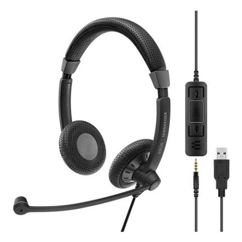 SC 75 USB MS - Słuchawka USB/Jack z kontrolą połączeń - SC 75 USB MS SC 75 USB MS - Słuchawka USB/Jack z kontrolą połączeń - SC 75 USB MS