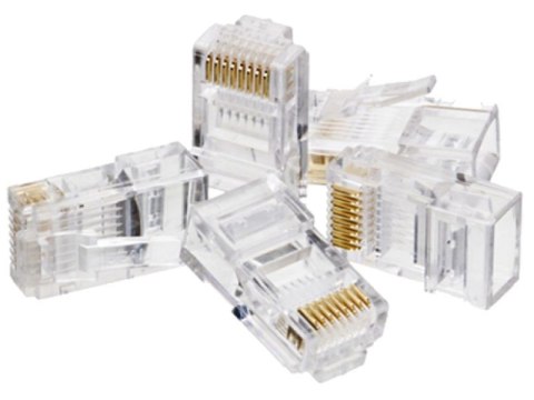 Wtyk RJ45 UTP kat.6 (op. 100 szt) Wtyk RJ45 UTP kat.6 (op. 100 szt)