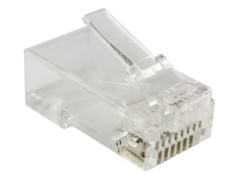 Wtyk przelotowy RJ45 UTP kat.5e (op. 100 szt) Wtyk przelotowy RJ45 UTP kat.5e (op. 100 szt)