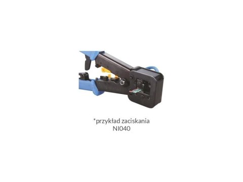 Wtyk przelotowy RJ45 UTP kat.5e (op. 100 szt) Wtyk przelotowy RJ45 UTP kat.5e (op. 100 szt)