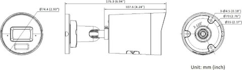 Kamera IP Hikvision DS-2CD2083G2-LI2U/SL 4mm PL