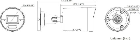 Kamera IP Hikvision DS-2CD2087G3-LIY 4mm PL