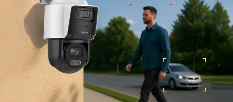 Kamera IP Hilook PTZ-D4-Pro dualna 8MP (4MP + 4MP) 4x zoom optyczny